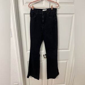Abercrombie Women's Black Jeans - Curve Love
